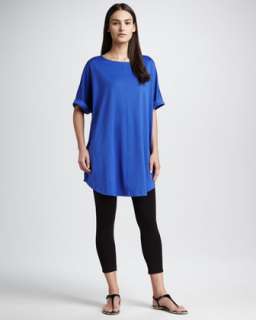 Rolled Sleeve Tunic & Stretch Leggings, Womens