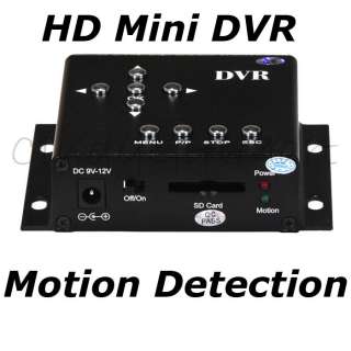 Security Portable Mini DVR HD SD Audio CCTV Recorder1UA 753182730257 
