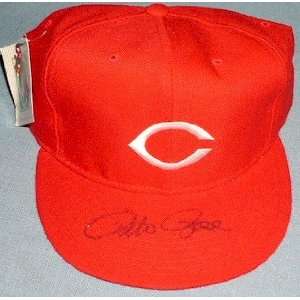 Pete Rose Autographed Reds Cap