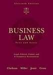 Half Business Law Text and Cases Legal, Ethical, Global, and E 