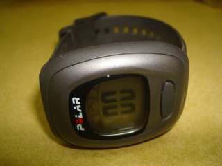 POLAR ELECTRO A1 FITNESS WATCH, WORKS, NEEDS A STRAP WATER RESISTANT 