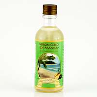 Organic 100% Virgin Coconut Oil ManilaCoco Lemon Infused 8oz  