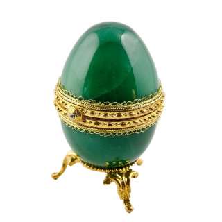 Stone Eggs, Stone Easter Egg, Aventurine Faberge Egg  