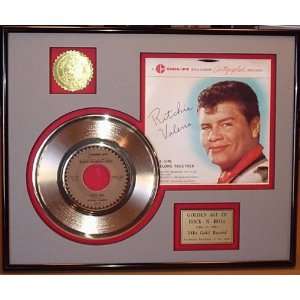 RITCHIE VALENS GOLD RECORD LIMITED EDITION DISPLAY