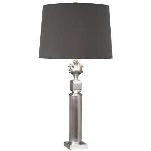  Robert Abbey Mary McDonald Leopold Gray Shade Table Lamp 