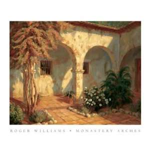    Monastery Arches   Roger Williams 28x22 CANVAS