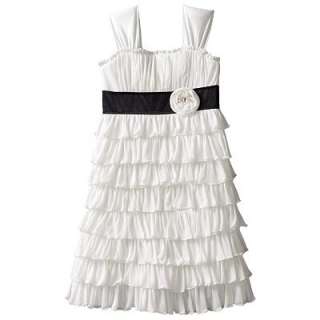 My Michelle Emma Tiered Ruffle Dress   Girls 7 16