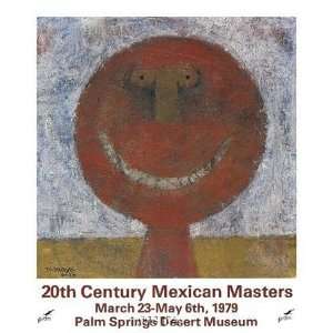   Artist Rufino Tamayo   Poster Size 23 X 26 inches