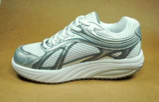 FILA Sculpt n Tone White Silver Walking Comfortable Tennis Shoes Women 