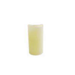 Flameless Wax Candles Large Melt Edge Pillar Ivory(cream)  