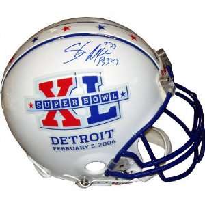 Shaun Alexander Autographed Super Bowl XL Helmet