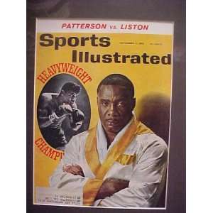 Sonny Liston Autographed Signed September 17 1962 Sports Illustrated 