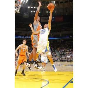 Phoenix Suns v Golden State Warriors Stephen Curry and Channing Frye 