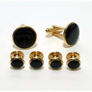 These cufflinks and studs provide classic style on a budget. Set 