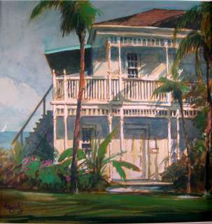 House Key West Florida Zazenski original painting  