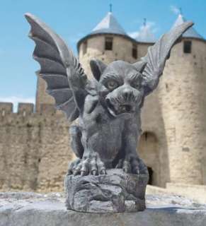 Medieval Antique Replica Gothic  Fierce Gargoyle Sentry Statue