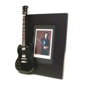 TONY IOMMI Miniature Guitar Photo Frame Musical 
