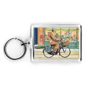 Grandad is Coming For Christmas (w/c) by Tony Todd   Acrylic Keyring 