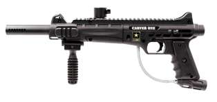   ARMY Alpha Black Carver One Paintball Gun Marker 722301348949  