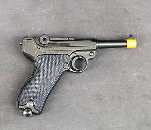 German WWII P08 Luger New Made Display Pistol, Metal, Non Firing 