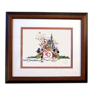 Walt Disney World 20th Anniversary Serigraph Cel 