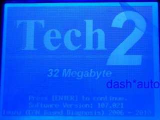 2011 GM Tech II TECH2 Tool Kit GM Tech 2+Candi+TIS+32MB Card scanner 