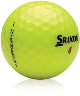 36 Srixon Yellow Z Star Mint golf balls  
