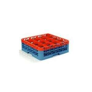   OptiClean Orange/Blue Glass Rack 1Ext 4 EA RG161C412