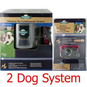  Petsafe Wireless Pet Containment System, PIF 300 w/ Extra 