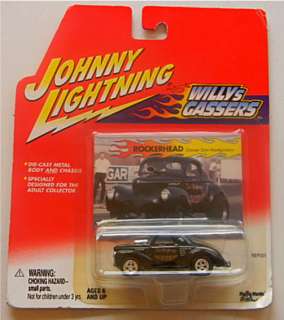 This is a 2001 Johnny Lightning WILLY GASSERS, ROCKERHEAD Don 