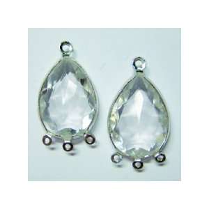  Chandelier Earring Faceted Drop