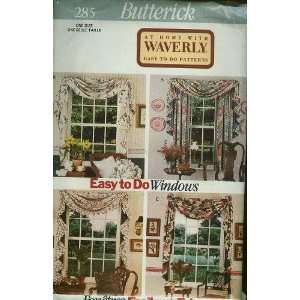   Sewing Pattern 285 ~ Easy to Do Windows Arts, Crafts & Sewing