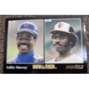 1993 Pinnacle Eddie Murray # 292 MLB Baseball Now and Then Card 