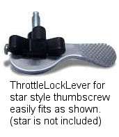 Designed to hold the throttle at the desired RPM easing stress on your 