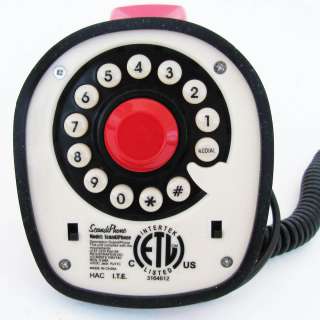   phone scandiphone 1950s art deco UPRIGHT STICK STYLE TELEPHONE  