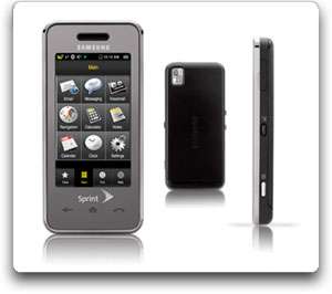  Samsung Instinct SPH M800 Phone, Black (Sprint) Cell 