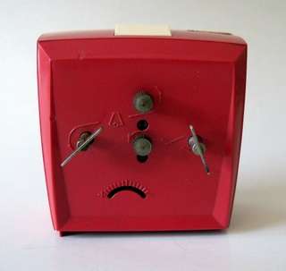 Prim wind up alarm clock made in Czechoslovakia 70s  
