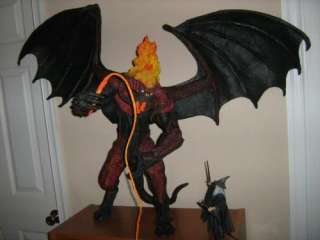   Image Gallery for Lord of the Rings Balrog Electronic Action Figure