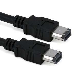  IEEE 1394 FireWire iLink DV Cable 6P   6P Male to Male 6ft 