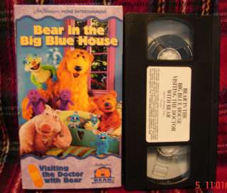   the Doctor with Bear In Big Blue House Call That Healing Fealing Vhs