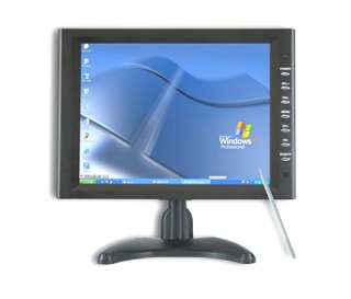 10.4 inch AV VGA touchscreen monitor touch screen LCD  