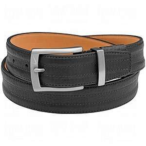   Mens Tripunto G Flex Pebble Grain Leather Belts