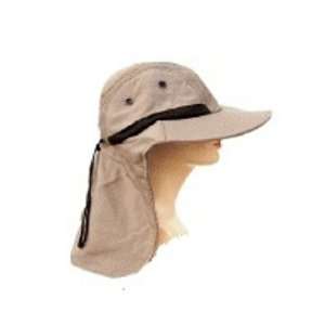   Stone Fishing Boating Sun Flap Wide Bill Hat Cap 