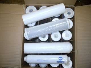 21 Reverse Osmosis Water Filters Sediment/Carbon/inline  