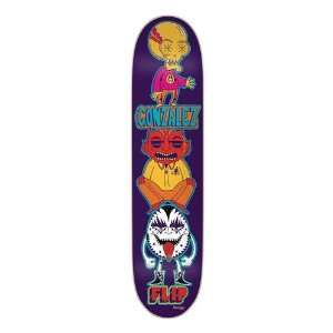  FLIP Gonzalez PinkyVision Skate Deck 8.0 x 31.5 Sports 