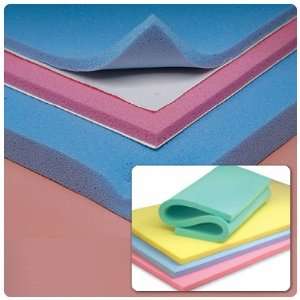  Rolyan Temper Foam   Self adhesive sheets, Meduim, Blue, 3 