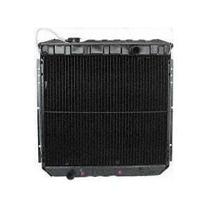 62 68 FORD FAIRLANE RADIATOR, 6cyl. Inline; 2.8L,3.3L 17 x 20 Outlet 