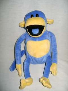 RARE 14 plush DISNEY PLAYHOUSE blue Monkey OOH and aah  