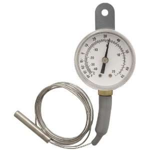 Miljoco V20157L2102 48 Frozen Food Cabinet Dial Thermometer, 2 Dial 