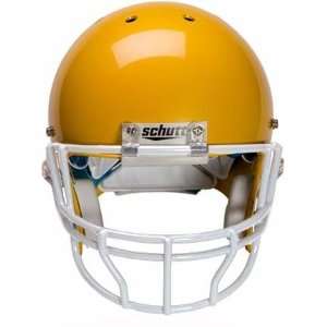 White Reinforced Oral Protection (OPO XL) Full Cage Football Helmet 